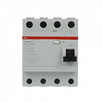 FH204 AC-25/0,03 Выключатель дифференциального тока 4-модульный EU 2CSF204002R1250 (замена для 2CSF204004R1250)