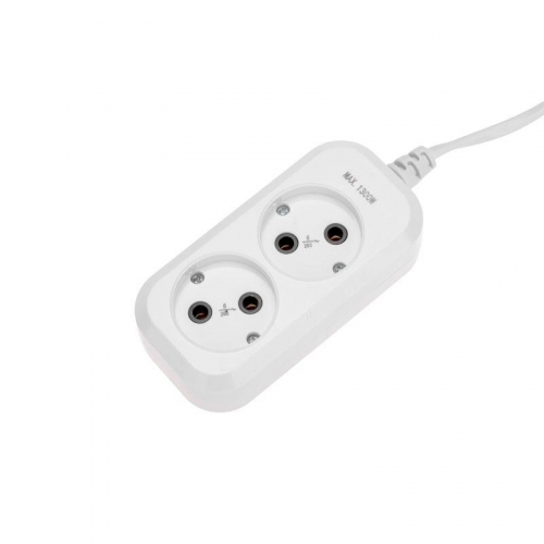 Удлинитель 2х3м без заземл. 2х0.75 бел. PROCONNECT 13-4201 фото 5 Удлинитель 2х3м без заземл. 2х0.75 бел. PROCONNECT 13-4201 фото 5