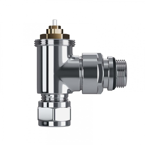 Набор термостатический угловой Design Pro 15мм М30х1.5 хром Royal Thermo НС-1646649 фото 5