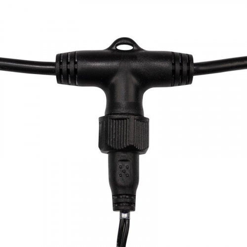 Гирлянда светодиодная "LED ClipLight" 3 нити х10м 198LED бел. 18Вт 24В IP65 трансф. в компл. провод ПВХ черн. Neon-Night 323-315 фото 6