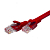 Патч-корд UTP 5e 4х2 26AWG (7х0.16мм) Cu LSZH 1м красн. SUPRLAN 10-0152
