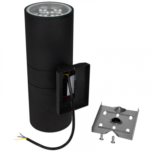 Светильник светодиодный PWL-300110/30D 2х9Вт 3000К IP65 BL архитектурный Pro JazzWay 5064638 фото 5