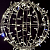 Фигура светодиодная "Шар" d50см 200LED тепл. бел. эффект мерцания 230В Neon-Night 501-615