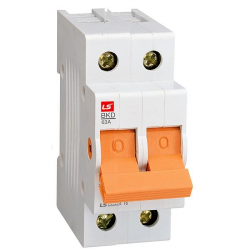 Выключатель-разъединитель BKD 2P 50А LS Electric 061205918B Выключатель-разъединитель BKD 2P 50А LS Electric 061205918B