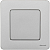 Переключатель 1-кл. Inspiria 10А IP20 250В 10AX механизм алюм. IEK 673652