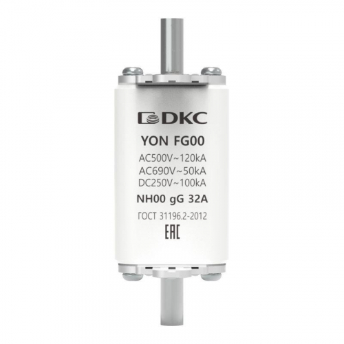 Предохранитель YON ножевого типа FG00 с одинарной индикацией 32А DKC 1FG00-0032 фото 2 Предохранитель YON ножевого типа FG00 с одинарной индикацией 32А DKC 1FG00-0032 фото 2