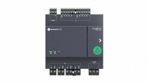 Реле интеллектуальное SR1 24В DC 12 IO: 6 DI; 4 DO (реле); 2 AI 1хRS485 SE ZR1PP00BD2A