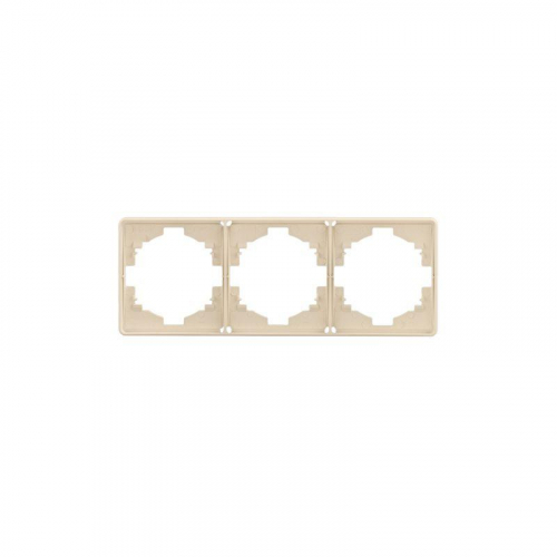 Рамка 3-м ROUND шелк Kranz KR-78-0753-7