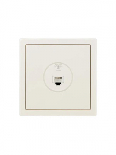 Розетка телефонная евр СП ZIMA IP20 слон. кость LEZARD 704-9088-137 фото 3 Розетка телефонная евр СП ZIMA IP20 слон. кость LEZARD 704-9088-137 фото 3