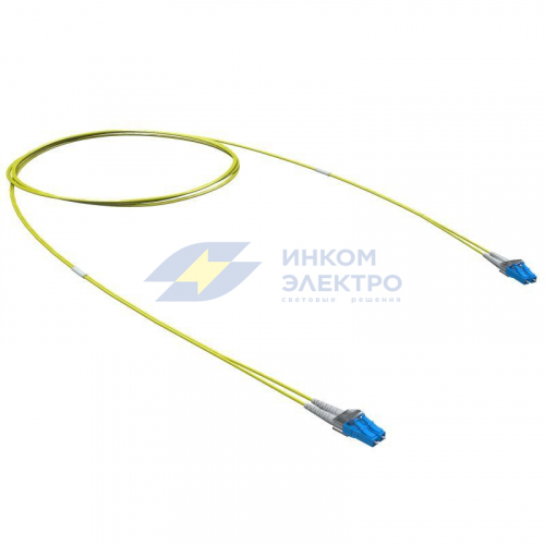 Шнур оптический коммутационный Duplex LC/UPC-LC/UPC 9/125 (OS2) 2м DKC RNPC9DLULU2 Шнур оптический коммутационный Duplex LC/UPC-LC/UPC 9/125 (OS2) 2м DKC RNPC9DLULU2