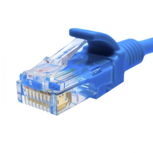 Патч-корд UTP 5e 4х2 26AWG (7х0.16мм) Cu LSZH 0.5м син. SUPRLAN 10-0146 фото 4 Патч-корд UTP 5e 4х2 26AWG (7х0.16мм) Cu LSZH 0.5м син. SUPRLAN 10-0146 фото 4
