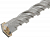 Бур по бетону SDS PLUS с двойн. резьбой 16х600мм FIT 32978