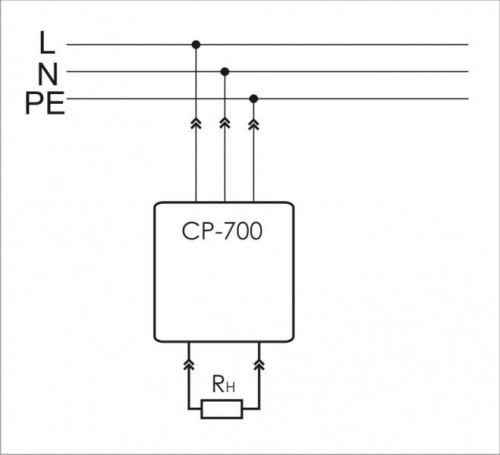 Реле напряжения CP-700 (однофазный; цифровая индикация напряжения тип корпуса вилка-розетка; 150-300В 16А 1NO IP20) F&F EA04.009.010 фото 2 Реле напряжения CP-700 (однофазный; цифровая индикация напряжения тип корпуса вилка-розетка; 150-300В 16А 1NO IP20) F&F EA04.009.010 фото 2