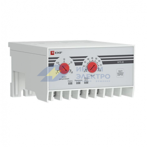 Реле защиты двигателя MPR 80А EKF mpr-80 Реле защиты двигателя MPR 80А EKF mpr-80