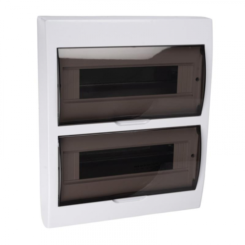 Бокс модульный накладной PDB/W 1024 WH (ЩРН-П-24) IP41 пластик. JazzWay 5071698