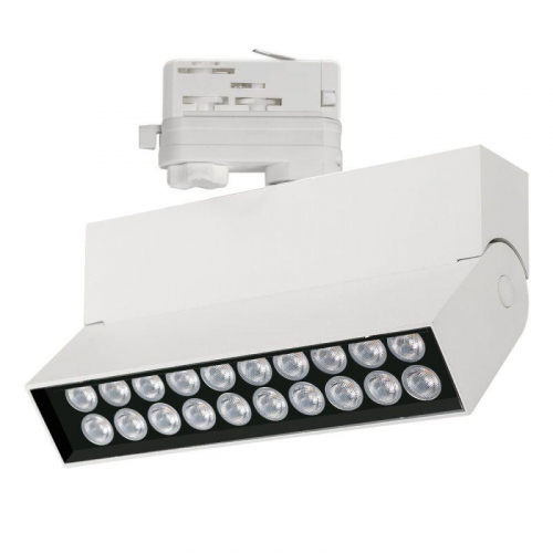Светильник светодиодный LGD-LOFT-TRACK-4TR-S170-10W White6000 WH 24 deg DALI IP20 металл Arlight 033115 Светильник светодиодный LGD-LOFT-TRACK-4TR-S170-10W White6000 WH 24 deg DALI IP20 металл Arlight 033115