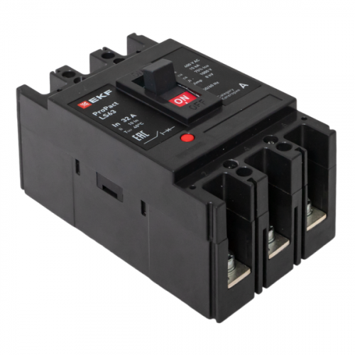 Выключатель автоматический 3п 32А 15кА LS63 ProPact EKF mccb-63-15-3-32-ls фото 11