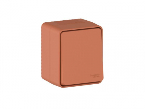 Выключатель 1-кл. ОП AtlasDesign PROFI IP54 10AX терракот. SE ATN547011 фото 6