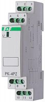 Реле промежуточное PK-4PZ (монтаж на DIN-рейке 35мм 12В AC/DC 4х8А 2P 2Z IP20) F&F EA06.001.014