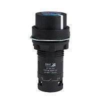 Переключатель 2 положения OptiSignal Compact D22 С7-SK-210 черн. с ключом 1НО XB7NG21 КЭАЗ 362141