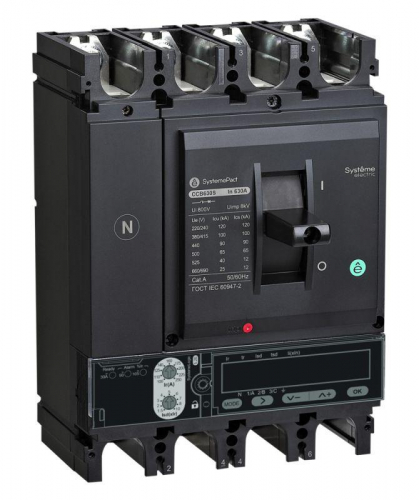 Выключатель автоматический SPC400 50кА S5.3E 4P4D 400А SE SPC400N40053E4DFC Выключатель автоматический SPC400 50кА S5.3E 4P4D 400А SE SPC400N40053E4DFC