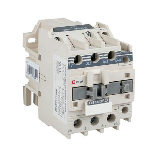 Контактор КМЭ 32А кат. 380В AC 1НЗ EKF ctr-s-32-380-nc фото 7