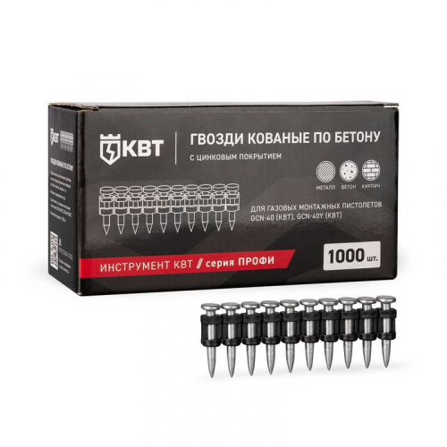 Гвоздь кованый по бетону GGN-3022MG ПРОФИ (уп.1000шт) КВТ 106198 Гвоздь кованый по бетону GGN-3022MG ПРОФИ (уп.1000шт) КВТ 106198