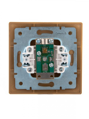 Розетка телевизионная оконечная TV Mira ясень LEZARD 701-4747-130 фото 4
