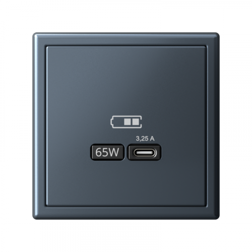 Розетка USB ArtGallery тип C 65Вт QC PD высокоскор. ЗУ механизм грифель SE GAL000727 фото 3