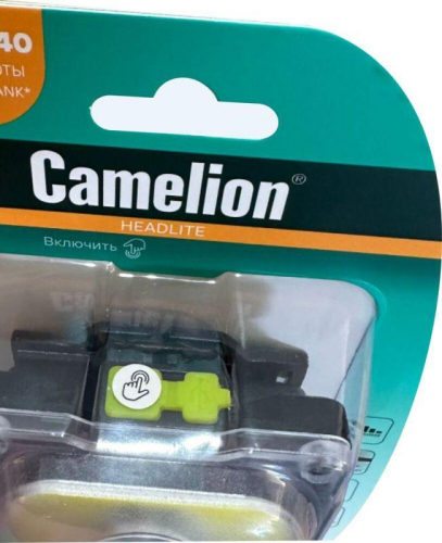 Фонарь налобный LED53407 аккум. 3.7В XPE+COB LED 5Вт 4 реж. Type-C блист черн. Camelion 15758 фото 6