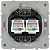 Розетка информационная 2-м СП Galaxy RJ45 16А IP20 250В бел. Эра Б0070756