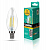 Лампа светодиодная филаментная LED7-C35-FL/830/E14 7Вт свеча прозрачная 3000К тепл. бел. E14 207-244В Camelion 13452