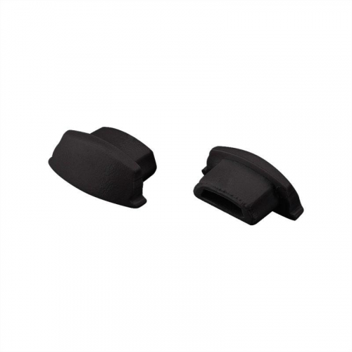Заглушка ARH-BENT-W11 BLACK глухая пластик Arlight 039585