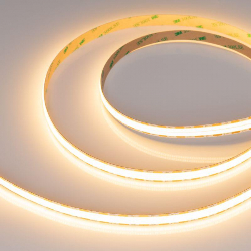 Лента светодиодная COB-X1088-12mm 24V Warm 2700К 22Вт/м IP20 (уп.5м) Arlight 046933 Лента светодиодная COB-X1088-12mm 24V Warm 2700К 22Вт/м IP20 (уп.5м) Arlight 046933