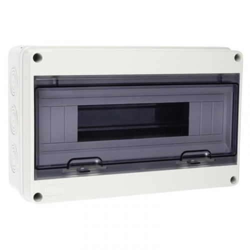 Бокс модульный накладной PDB/W 4015 GR (ЩРН-ПГ-15) IP65 пластик. JazzWay 5072107