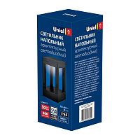 Светильник светодиодный архитектурный ULU-T03A-10W/3000К IP65 BLACK уличный напольный теплый бел. свет корпус сер. Uniel UL-00006815