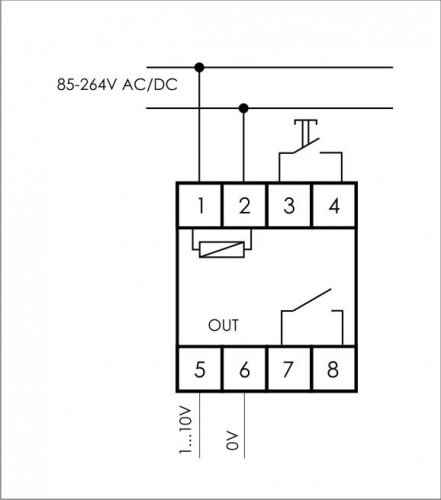 Реле времени PCZ-531A10 6А 85-265В AC/DC 1NO IP20 1-10В/30мА 2мод. 1 канал аналог. выход; программирован. изменения уровня яркости; недел. цикл; установка на DIN-рейку F&F EA02.002.015 фото 2 Реле времени PCZ-531A10 6А 85-265В AC/DC 1NO IP20 1-10В/30мА 2мод. 1 канал аналог. выход; программирован. изменения уровня яркости; недел. цикл; установка на DIN-рейку F&F EA02.002.015 фото 2
