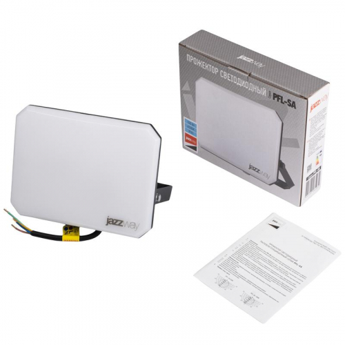 Прожектор светодиодный PFL-SA 100Вт 6500К IP65 OPAL СДО Pro JazzWay 5065932 фото 8 Прожектор светодиодный PFL-SA 100Вт 6500К IP65 OPAL СДО JazzWay 5065932 фото 8
