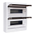 Бокс модульный накладной PDB/W 1024 WH (ЩРН-П-24) IP41 пластик. JazzWay 5071698