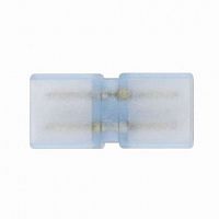 Соединитель контактный прямой UTC-K-12/A67-NNN CLEAR 025 POLYBAG для светодиодных лент 220В 10х7мм 2 контакта прозр. (уп.25шт) Uniel UL-00000868