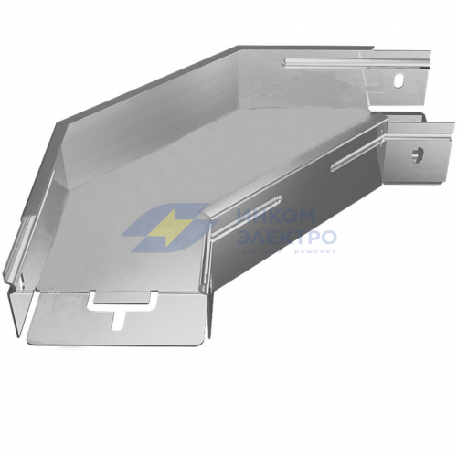 Угол для лотка горизонтальный 90град. 150х50 сталь 0.8мм &amp;quot;ПЛЮС&amp;quot; GLplus90-50-150 КМ PL0427