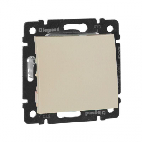 Выключатель 1-кл. СП Valena 10А IP31 250В механизм сл. кость IEK 774301