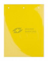 Табличка полужесткая для маркировки кнопок аварийного останова ПВХ желт. DKC TAEM090Y