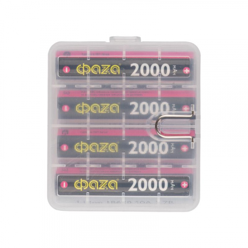Аккумулятор 18650 3.7В Li-Ion 2000мА.ч без платы защиты PB-4 (уп.4шт) ФАZА 5060319 фото 2