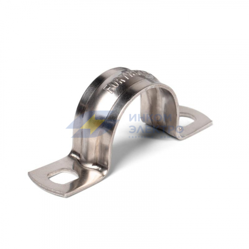Скоба металлическая двухлапковая СМД(INOX) 16-17 (уп.20шт) Fortisflex 80134