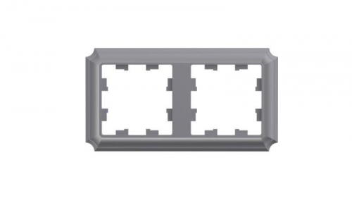 Рамка 2-м AtlasDesign Antique универс. сталь SE ATN100902 Рамка 2-м AtlasDesign Antique универс. сталь SE ATN100902