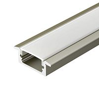 Профиль LINE-2308-F-2000 ANOD OLIVE GREY L2000 алюм. Arlight 038440