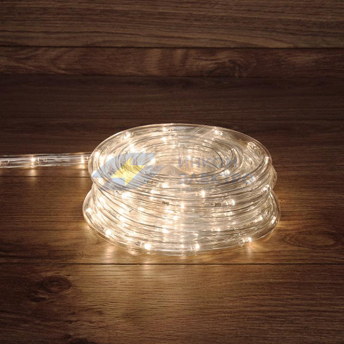 Шнур светодиодный Дюралайт фиксинг 2Вт 24LED/м тепл. бел. 20м Neon-Night 121-326-20 Шнур светодиодный Дюралайт фиксинг 2Вт 24LED/м тепл. бел. 20м Neon-Night 121-326-20