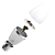 Лампа светодиодная RS LED C37 E27 6W 220-240V 6Вт свеча матовая 2700К тепл. бел. E27 600лм 220-240В Ra90 Русский Свет 15010545060
