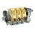 Контактор КТ-6033 250А кат. 380В AC 3НО+3НЗ EKF kt6033-380